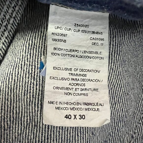 Dickies Carpenter Jean Relaxed Fit Straight Leg Below Waist Pants Size 40 x 30 - Picture 6 of 9